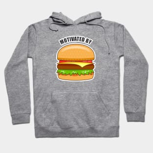 Motivated by burger Hoodie